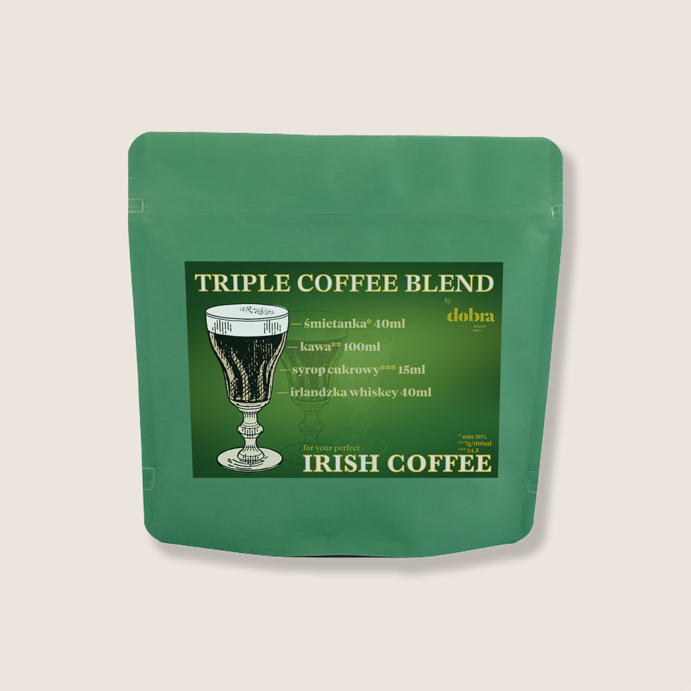 Triple coffee blend for perfect Irish Coffee