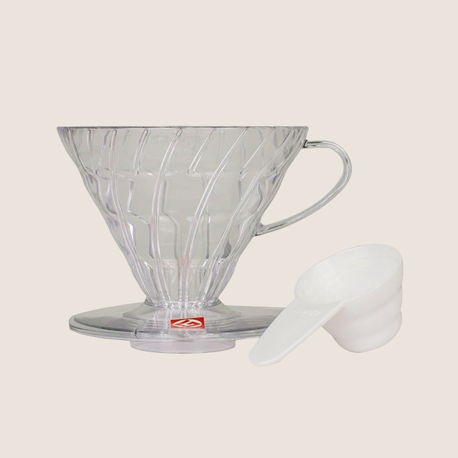 Plastikowy Dripper V60 Hario zaparzacz do kawy