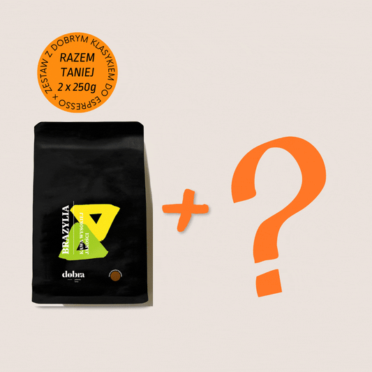 Kawa Brazylia ciemniej palona + single-origin do espresso