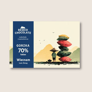 Czekolada gorzka 70% Wietnam Lam Dong