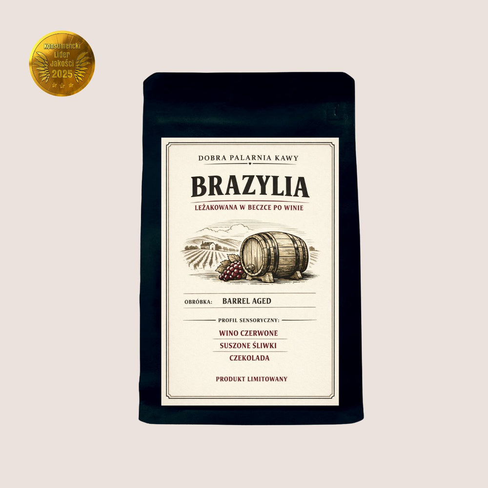 Kawa Barrel Aged - Brazylia po winie