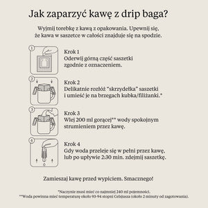 DRIP BAG - Rwanda Coproca - espresso