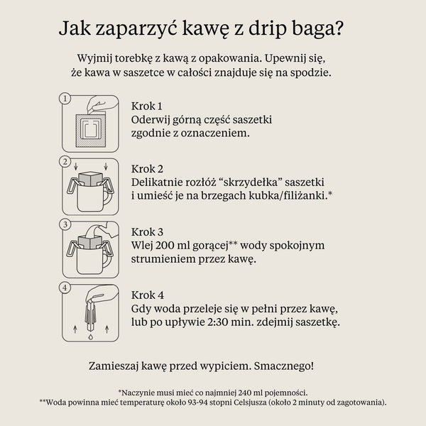 DRIP BAG - Rwanda Coproca - espresso
