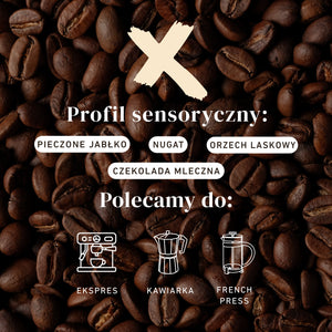 Jesieniarz - Kompozycja ziaren espresso
