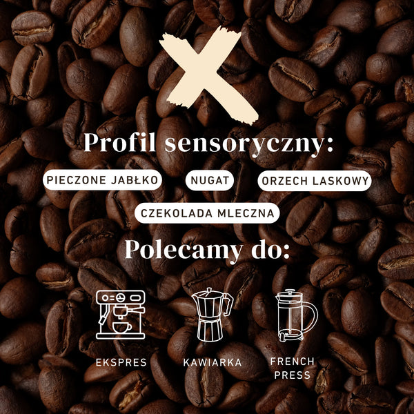 Jesieniarz - Kompozycja ziaren espresso