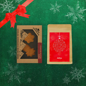 Świąteczna kawa 250g & Rzemieślnicza czekolada do wyboru