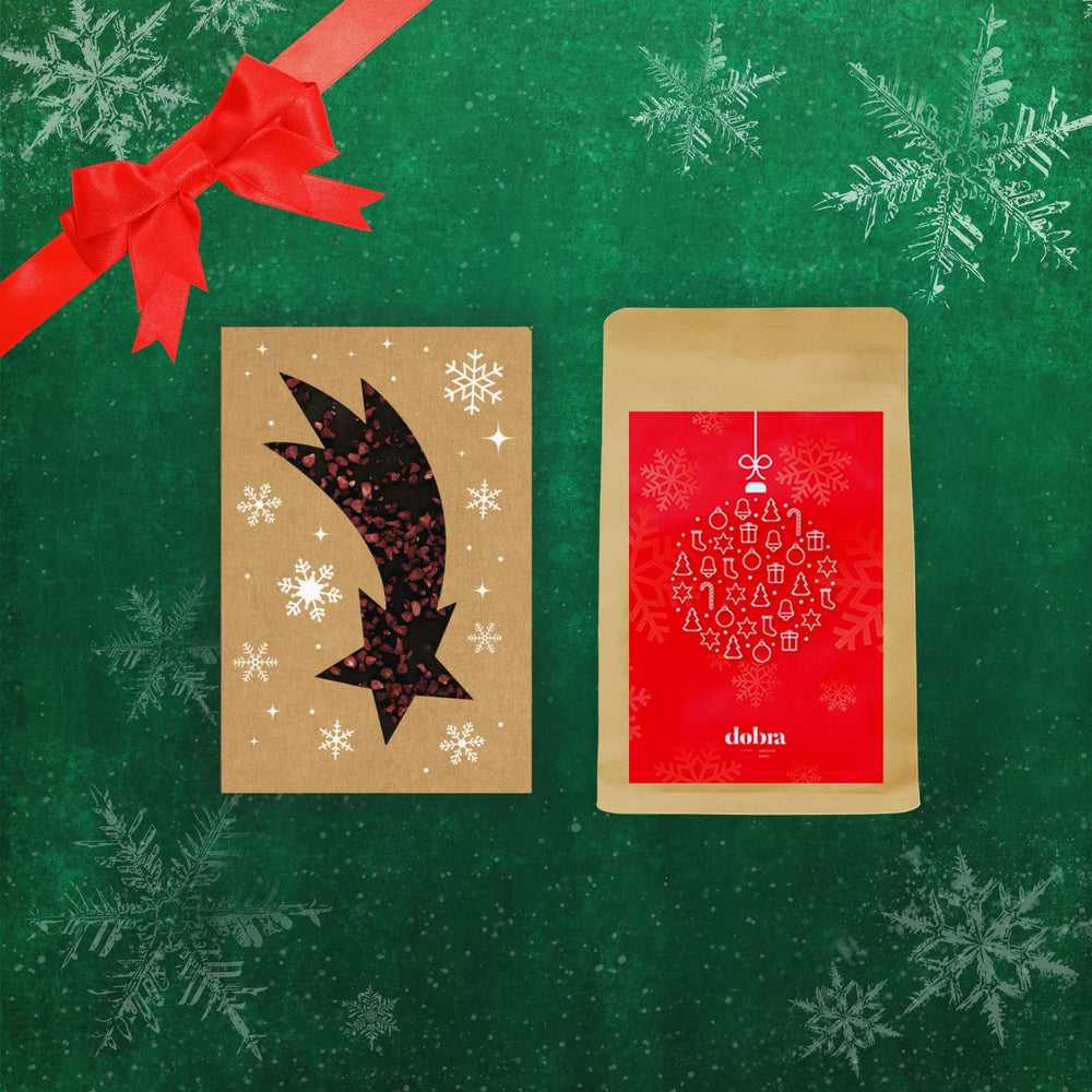 Świąteczna kawa 250g & Rzemieślnicza czekolada do wyboru