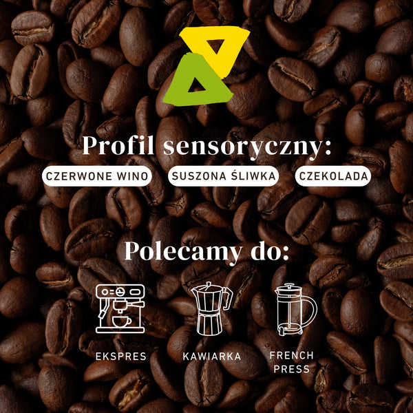 Kawa Barrel Aged - Brazylia po winie