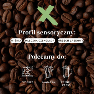 Wiosna - Kompozycja ziaren Espresso