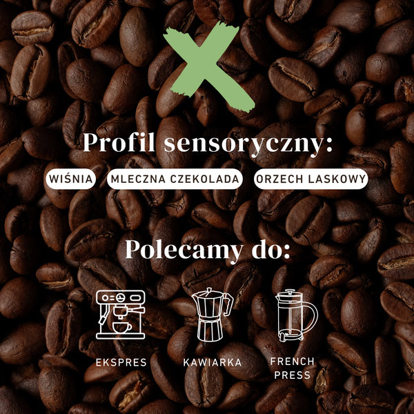 Wiosna - Kompozycja ziaren Espresso