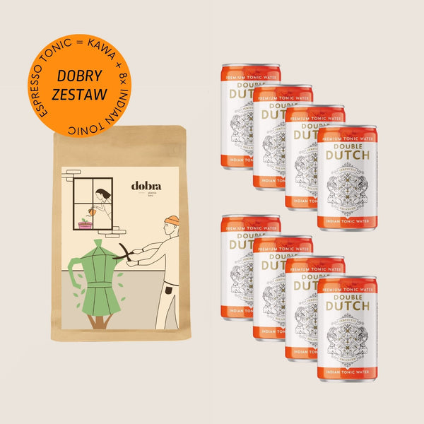 Zestaw Espresso Tonic - Kawa Wiosna + 8x Indian Tonic