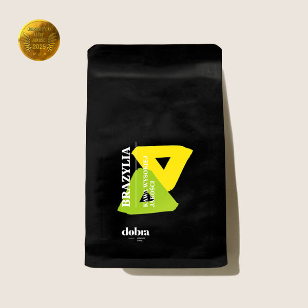 Kawa Brazylia – jaśniej palona