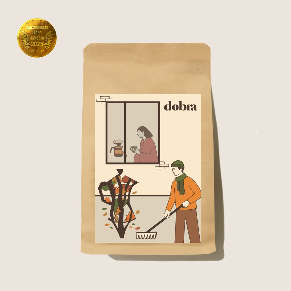 Jesieniarz - Kompozycja ziaren espresso