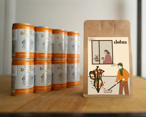 Zestaw Espresso Tonic - Kawa "JESIENIARZ" + 8x Indian Tonic