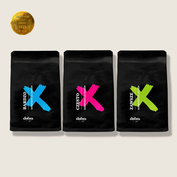 Zestaw 3 Mieszanki do espresso