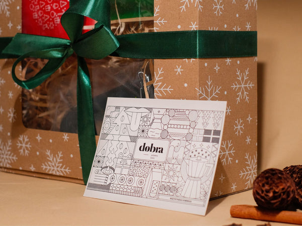 Zestaw Świąteczny Kawa, Zioła, Syrop, Czekolada i Orzechy w czekoladzie