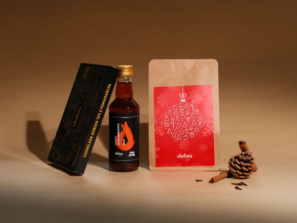 Zestaw Świąteczny Kawa, Syrop i Czekolada